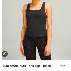NWT: Lululemon InStill Tank, Size: 8 (smoke & pet free home)